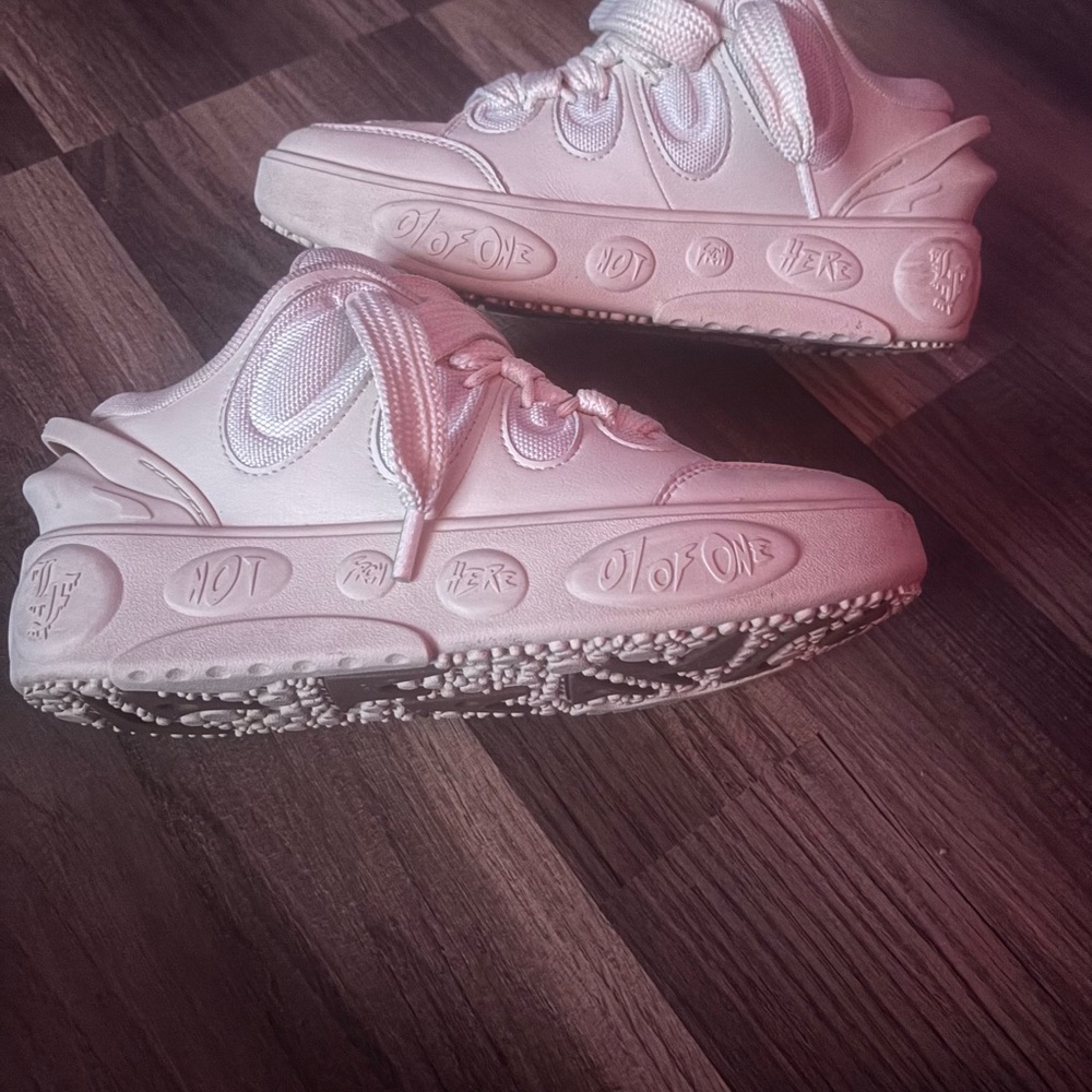 Stylish White Kids Sneakers